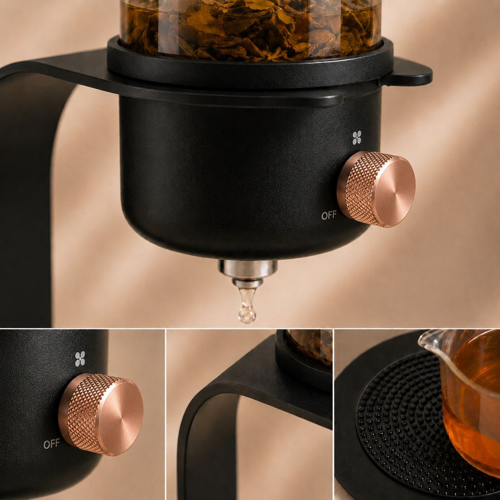 Porcelain Drip Coffee and Tea Pot