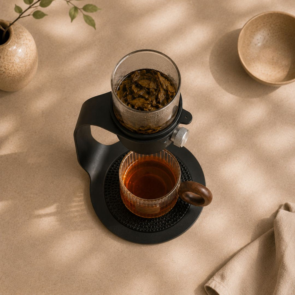 Porcelain Drip Coffee and Tea Pot