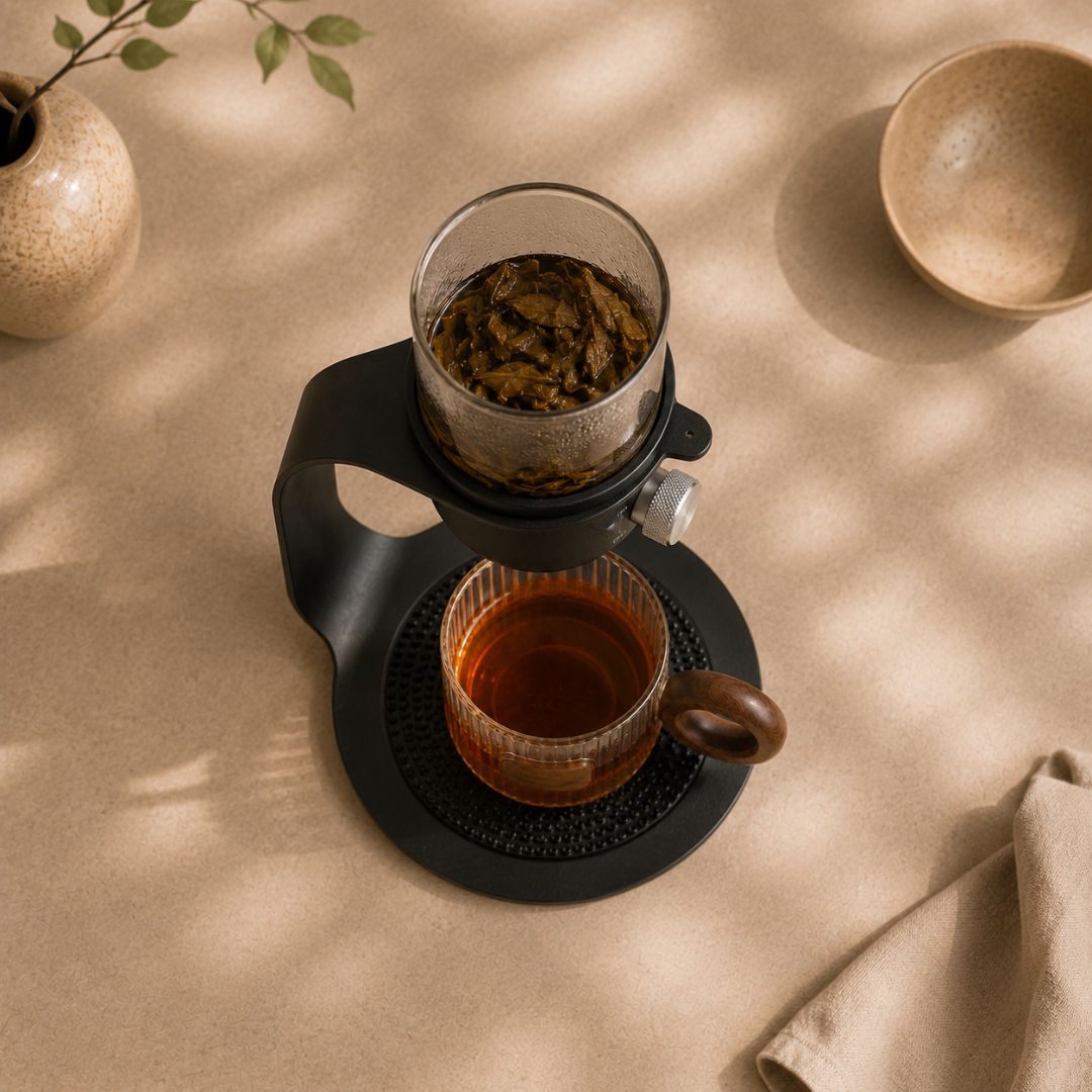 Porcelain Drip Coffee and Tea Pot