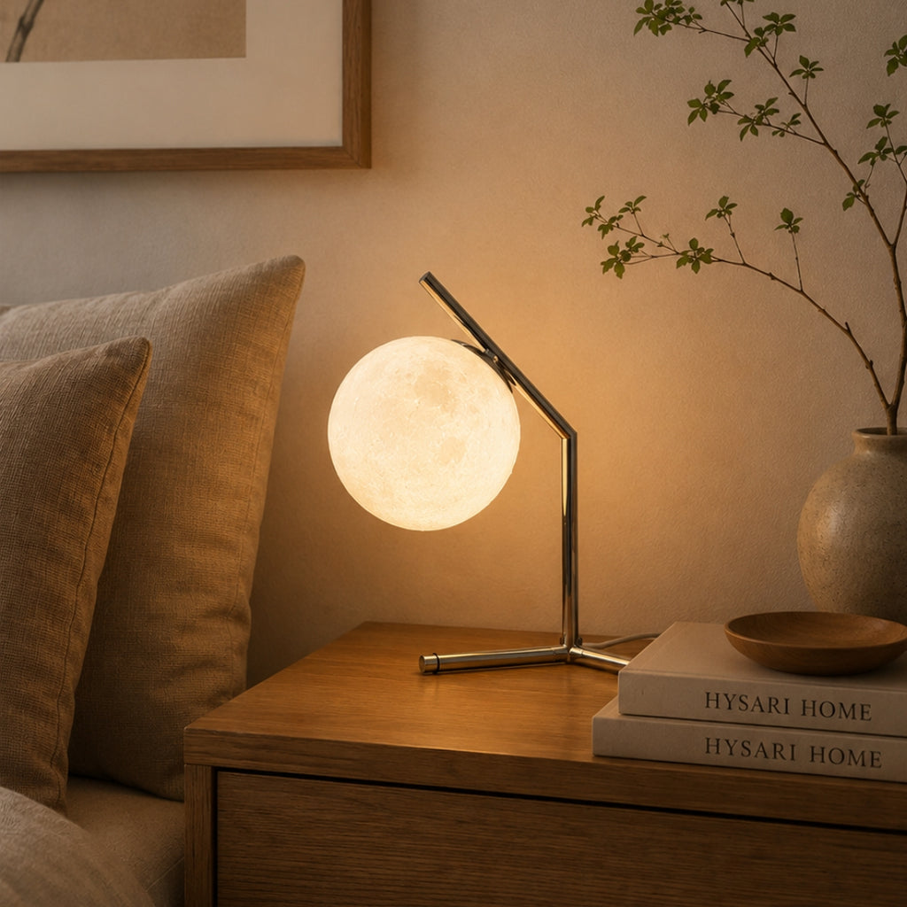 Modern Moon Table Lamp