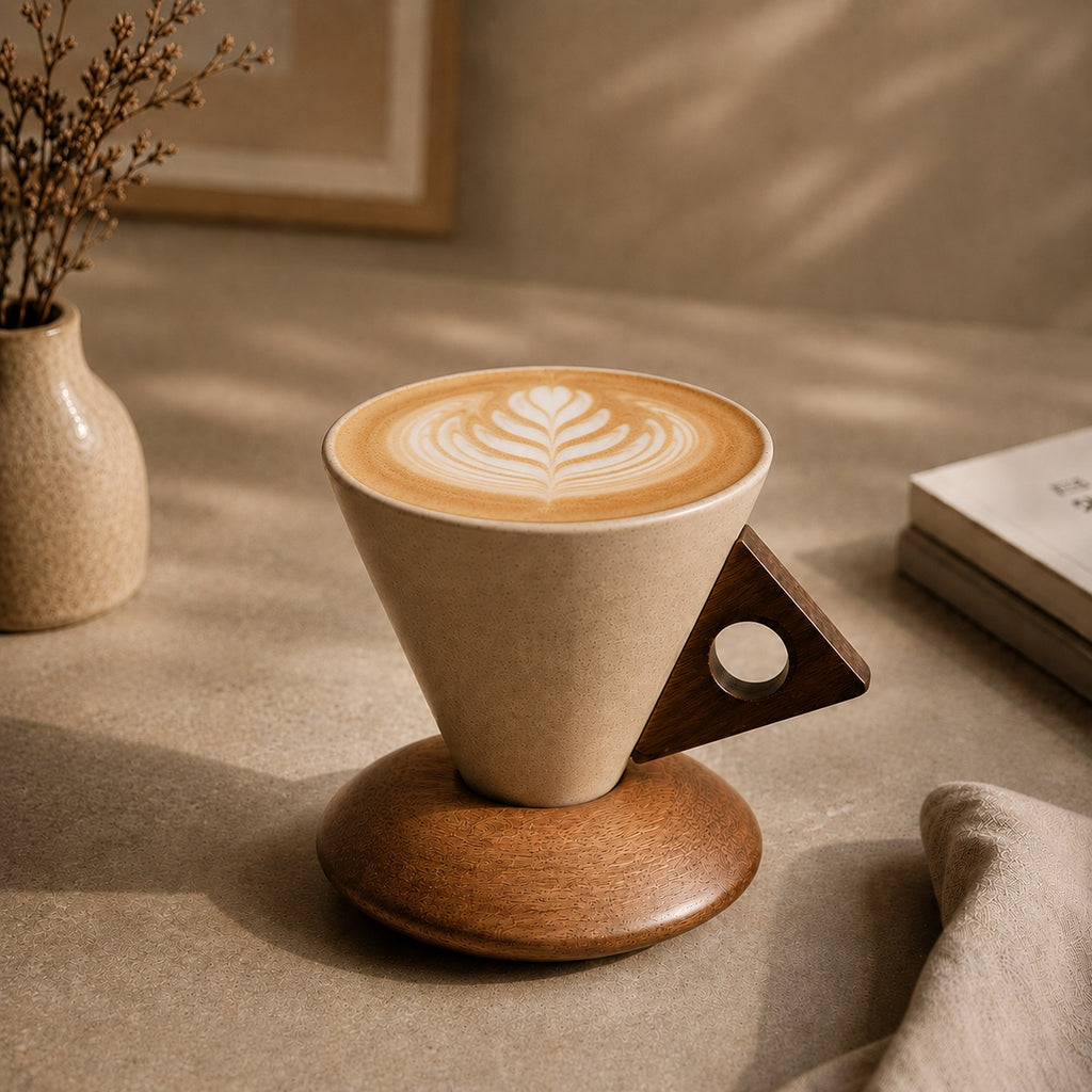 Vintage Ceramic Coffee Cup