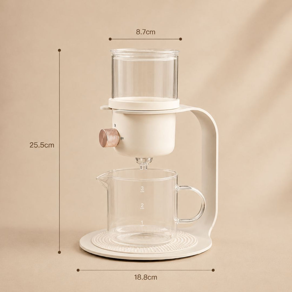 Porcelain Drip Coffee and Tea Pot